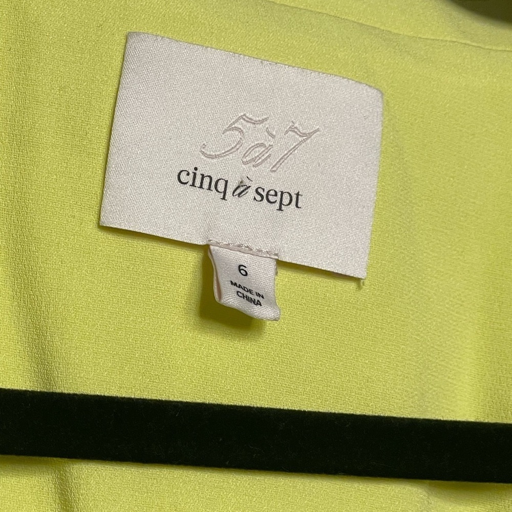 Cinq a Sept Kourtney Blazer in Yuzu - Picture 9 of 10